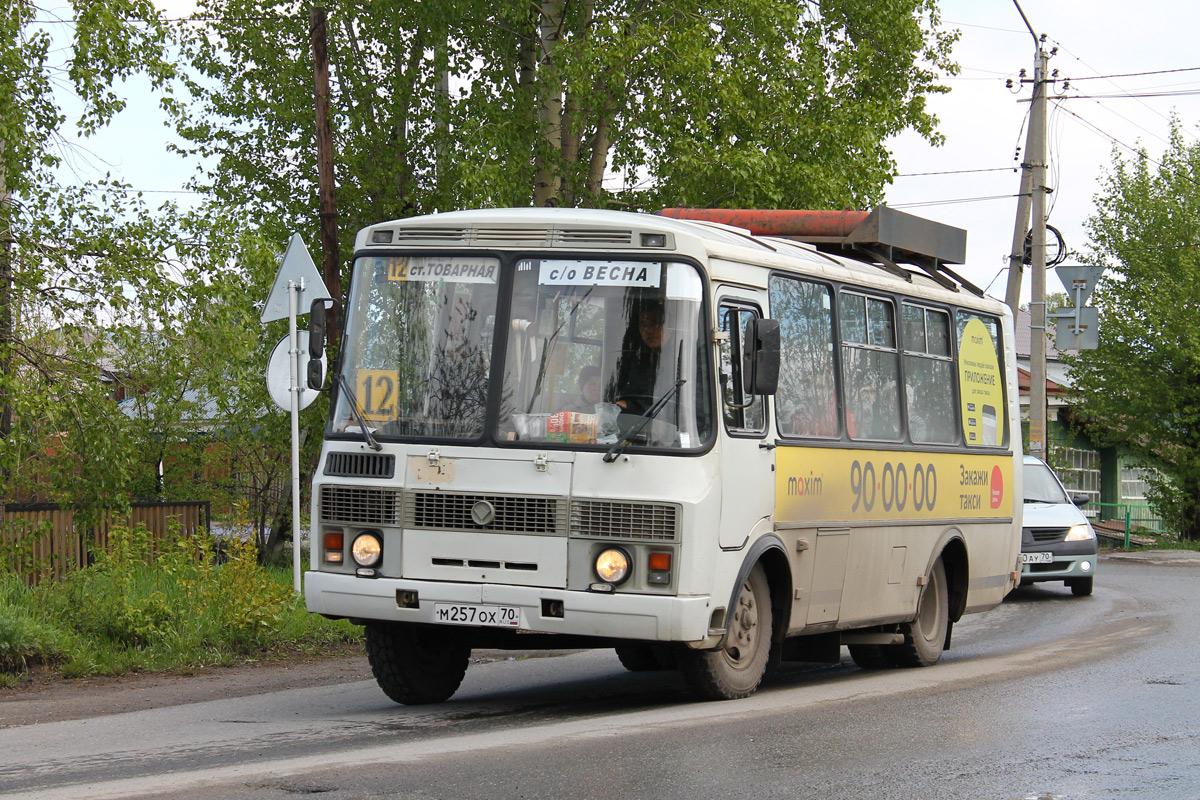 Томская область, ПАЗ-32053 № М 257 ОХ 70