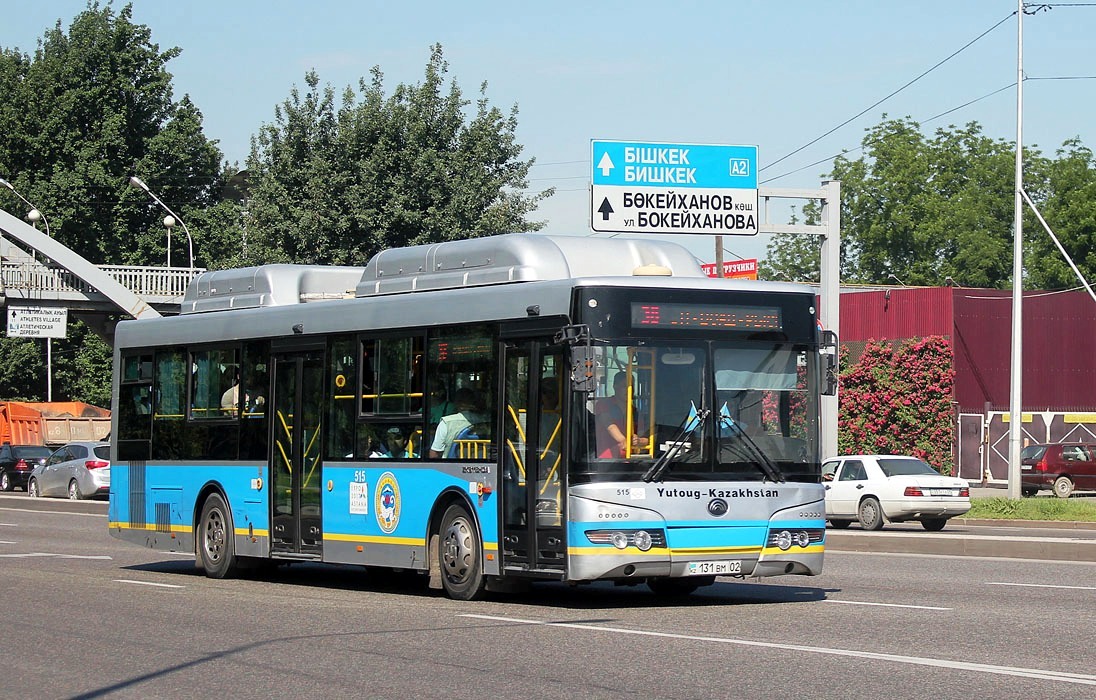 Алматы, Yutong ZK6118HGA № 515