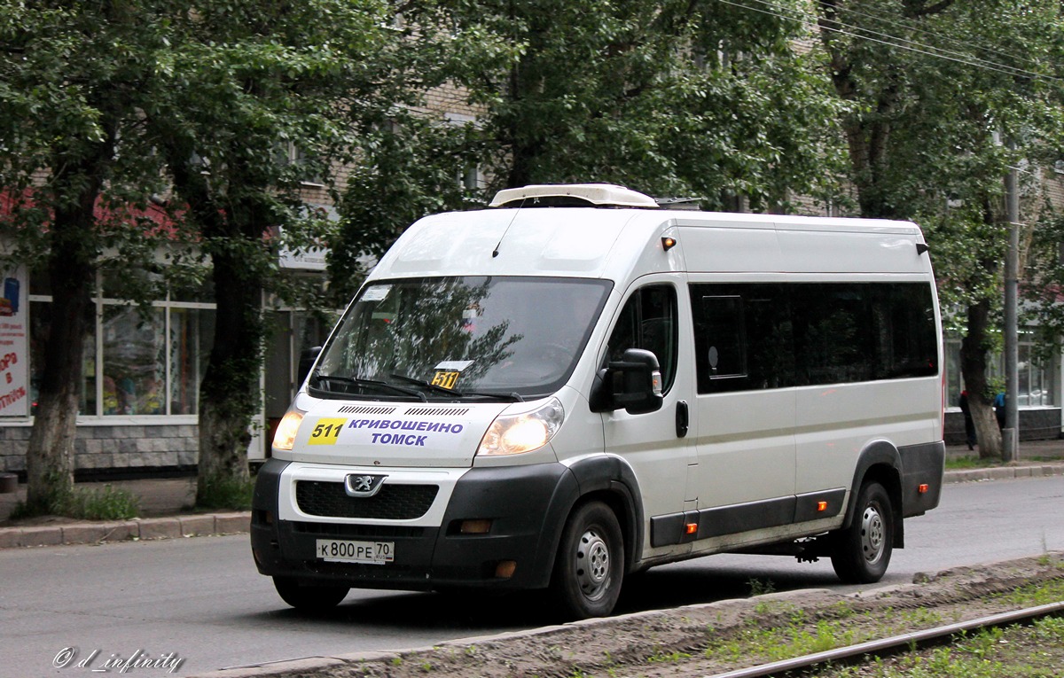 Томская область, Нижегородец-2227SK (Peugeot Boxer) № К 800 РЕ 70