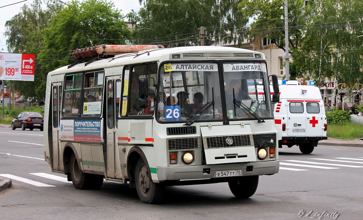 Томская область, ПАЗ-32054 № Е 547 ТТ 70