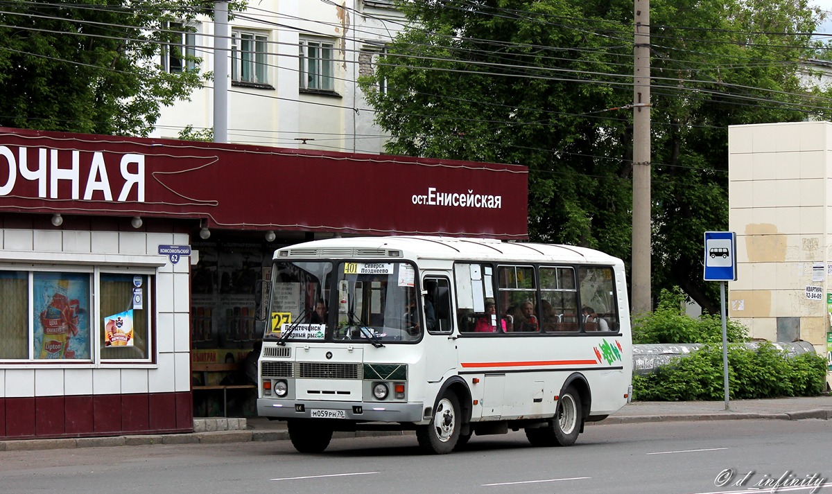 Томская область, ПАЗ-32054 № М 059 РН 70