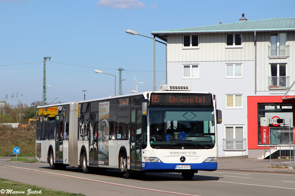 Рейнланд-Пфальц, Mercedes-Benz O530G Citaro facelift G № 339