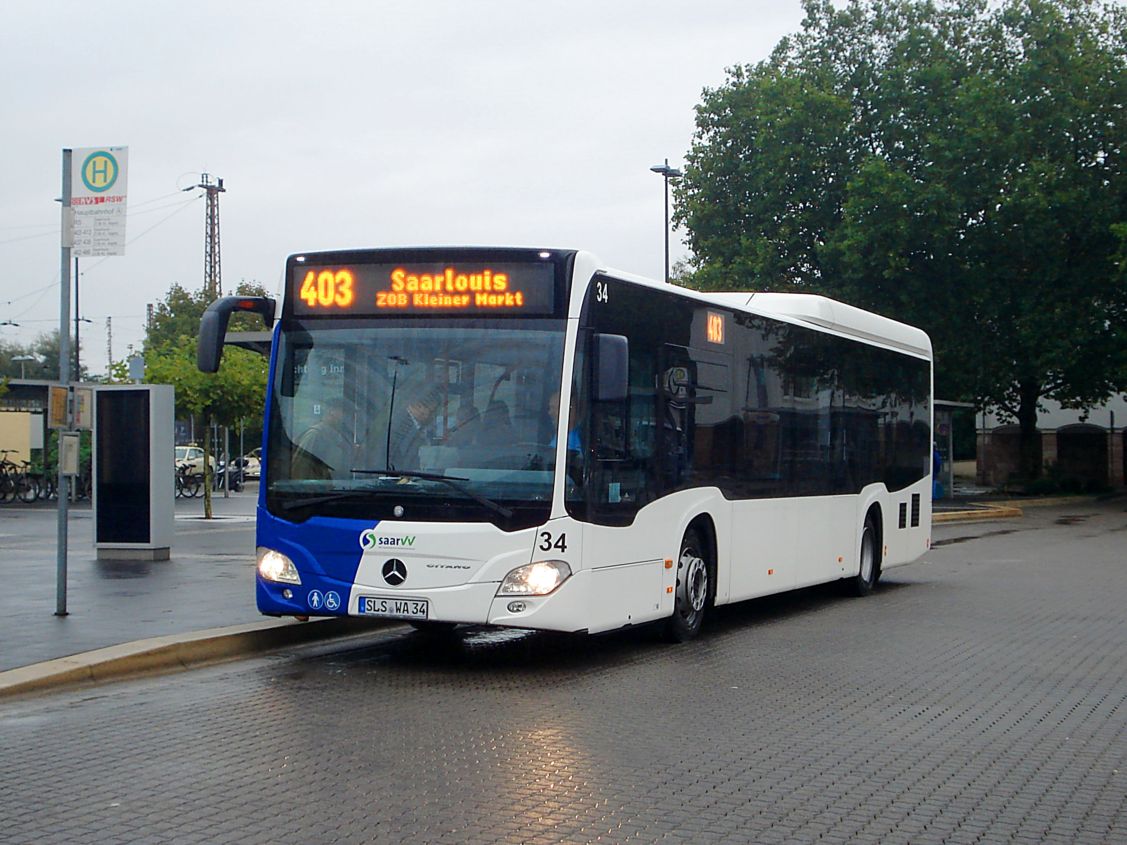 Саар, Mercedes-Benz Citaro C2 LE № 34