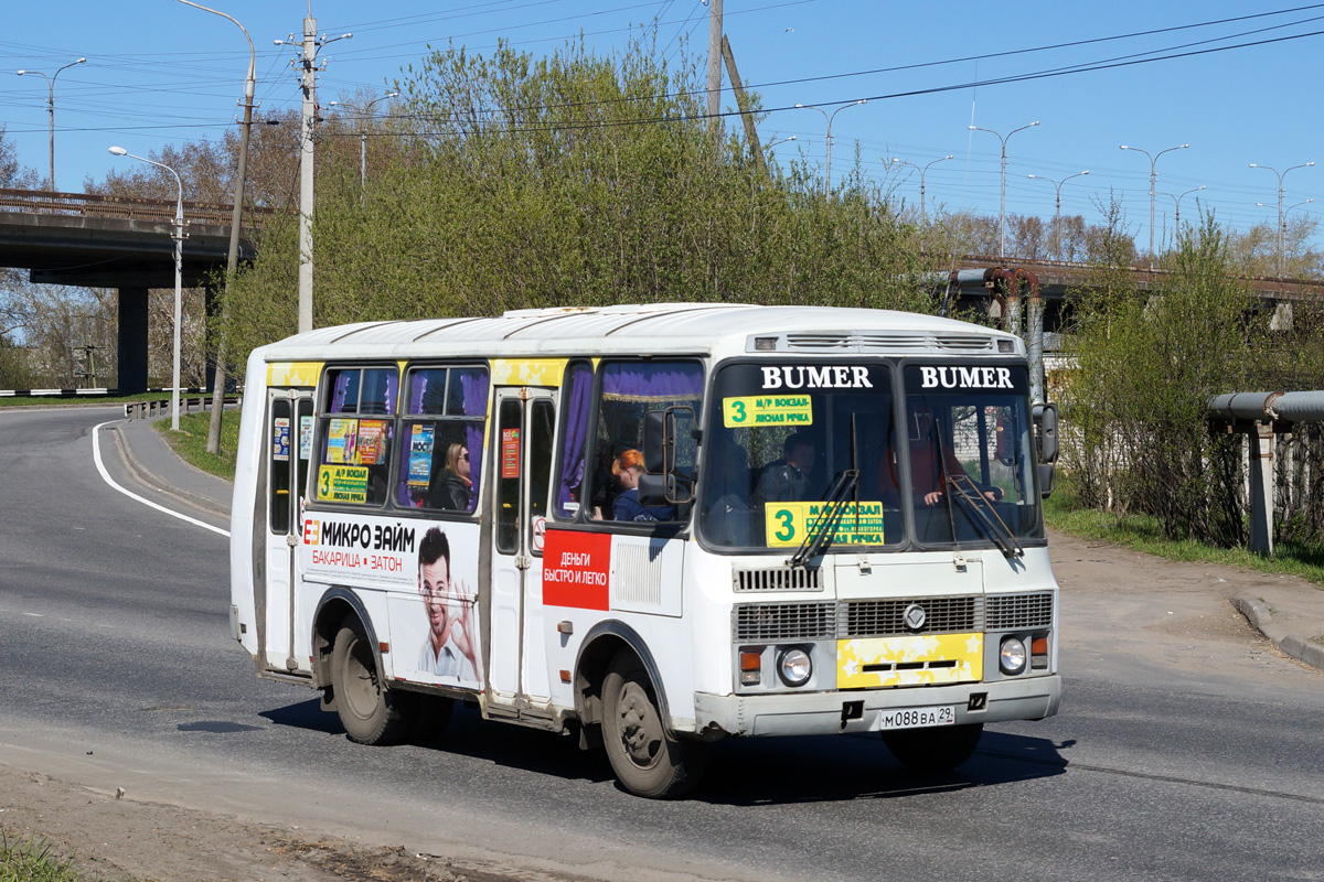 Архангельская область, ПАЗ-32054 № М 088 ВА 29