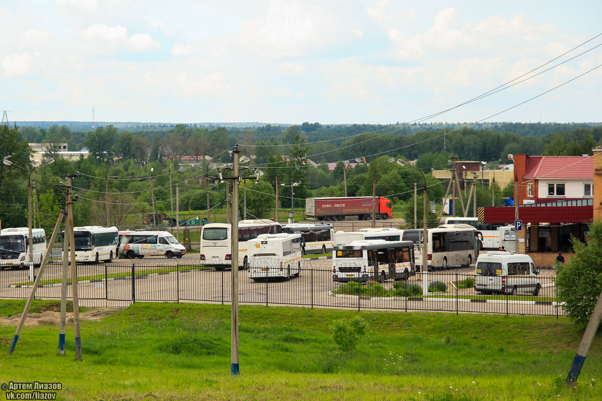 Moszkvai terület — Bus stations, terminal stations and stops