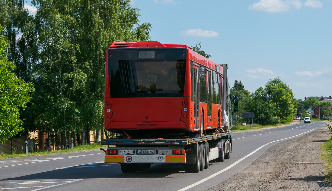 Минск — Новые автобусы ОАО "МАЗ"