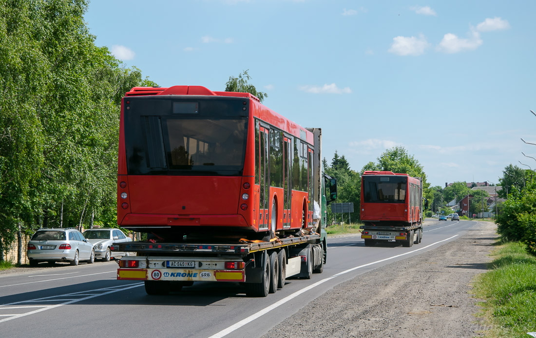 Минск — Новые автобусы ОАО "МАЗ"