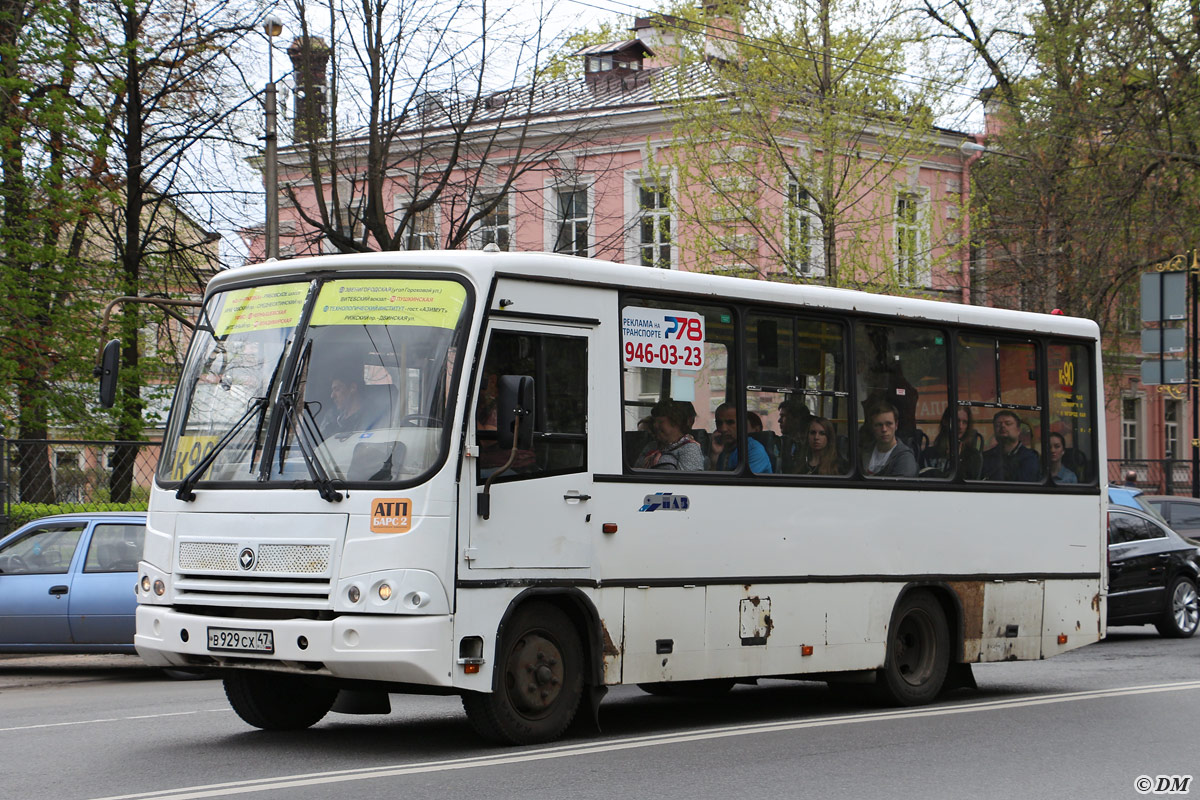 Санкт-Петербург, ПАЗ-320402-05 № В 929 СХ 47