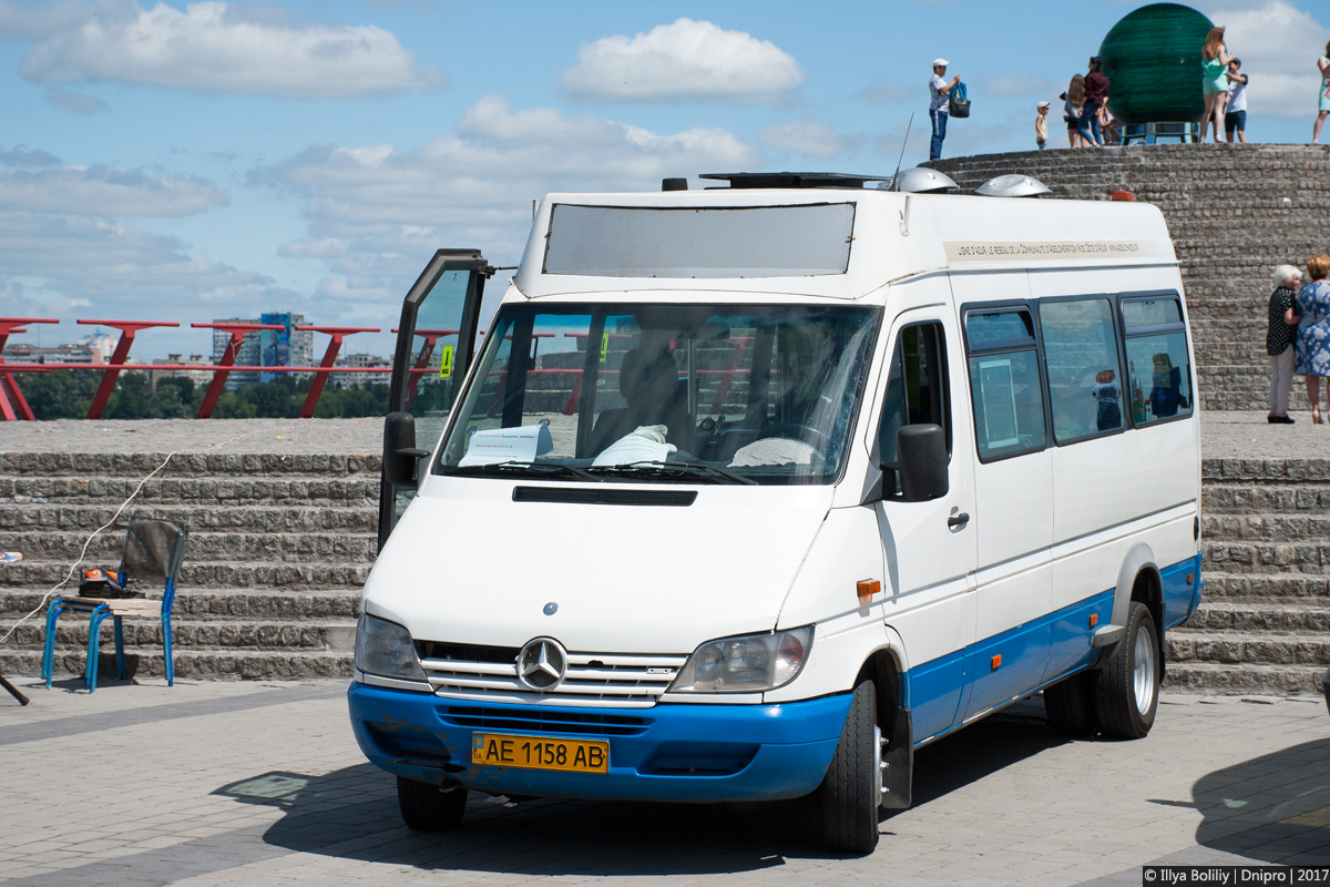 Dnepropetrovsk region, Koch Nr. AE 1158 AB; Dnepropetrovsk region — The public transport exhibition — 10/06/2017