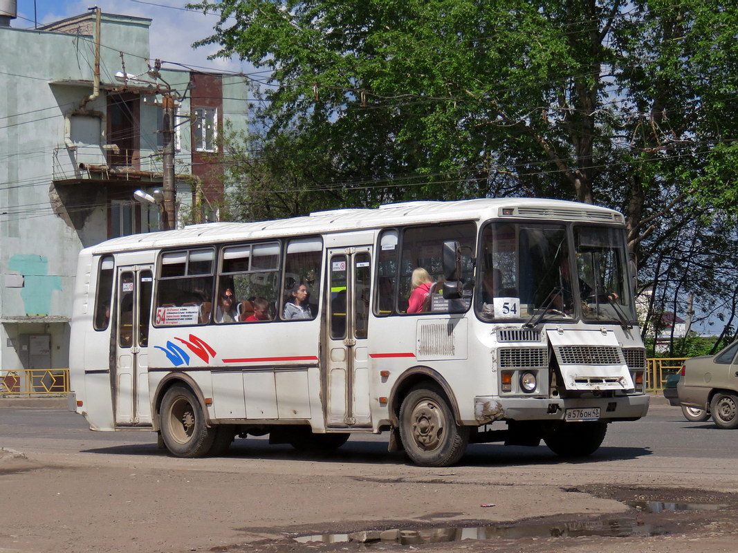 Кировская область, ПАЗ-4234 № В 576 ОН 43