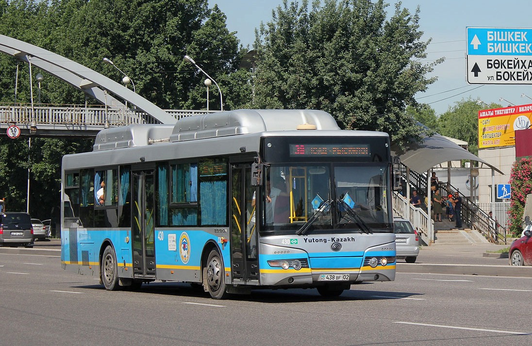 Алматы, Yutong ZK6118HGA № 430