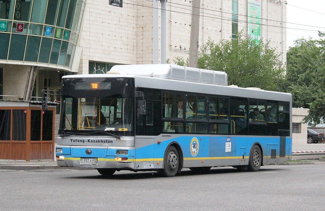 Almaty, Yutong ZK6118HGA № 859