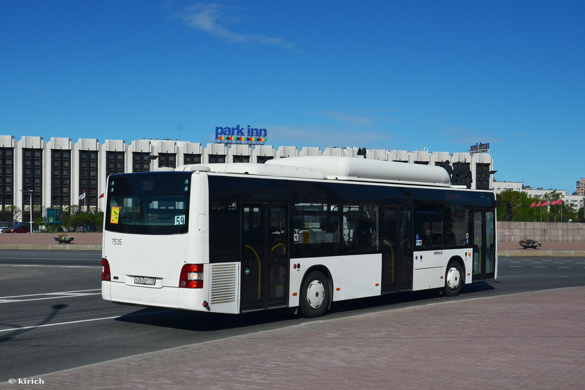 Санкт-Петербург, MAN A21 Lion's City NL313 CNG № 7535