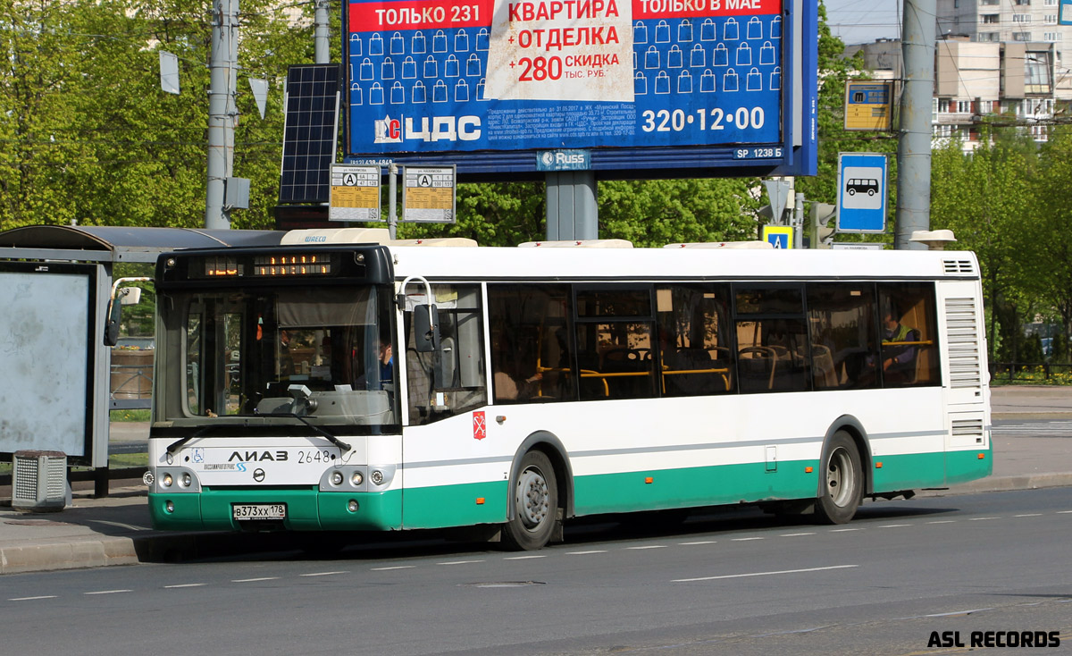 Санкт-Петербург, ЛиАЗ-5292.60 № 2648