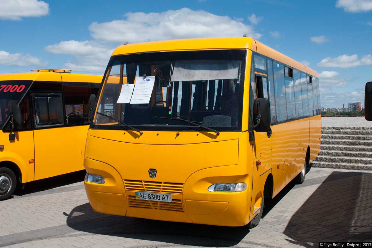 Dnipropetrovská oblast, Ruta 41 č. AE 8380 AT; Dnipropetrovská oblast — The public transport exhibition — 10/06/2017