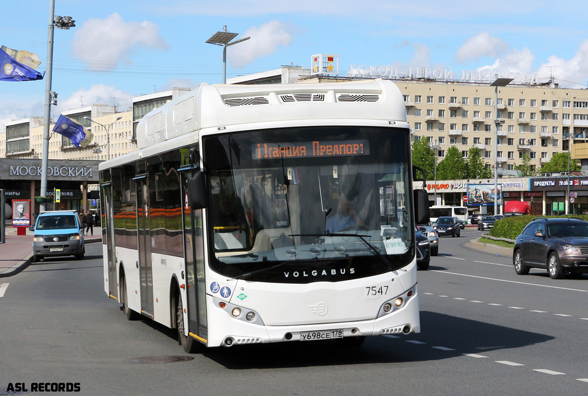 Санкт-Петербург, Volgabus-5270.G2 (CNG) № 7547