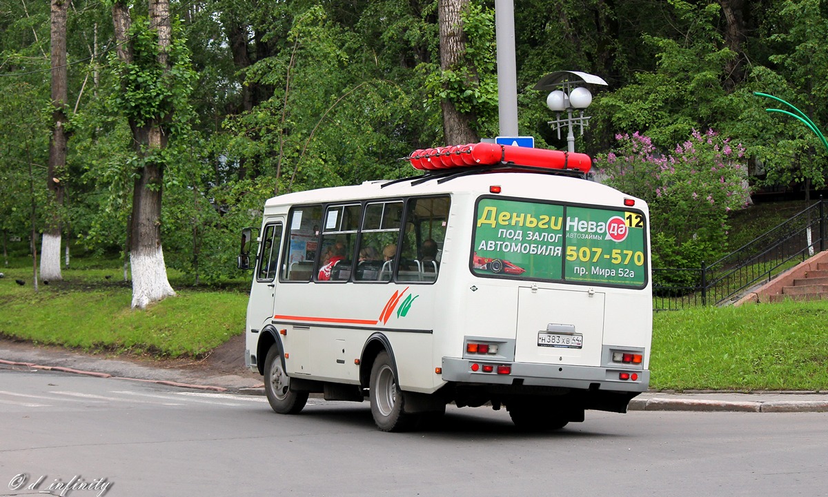 Томская область, ПАЗ-32053 № Н 383 ХВ 44