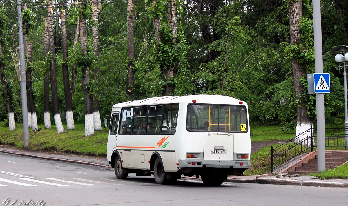 Томская область, ПАЗ-32054 № К 554 ТТ 70