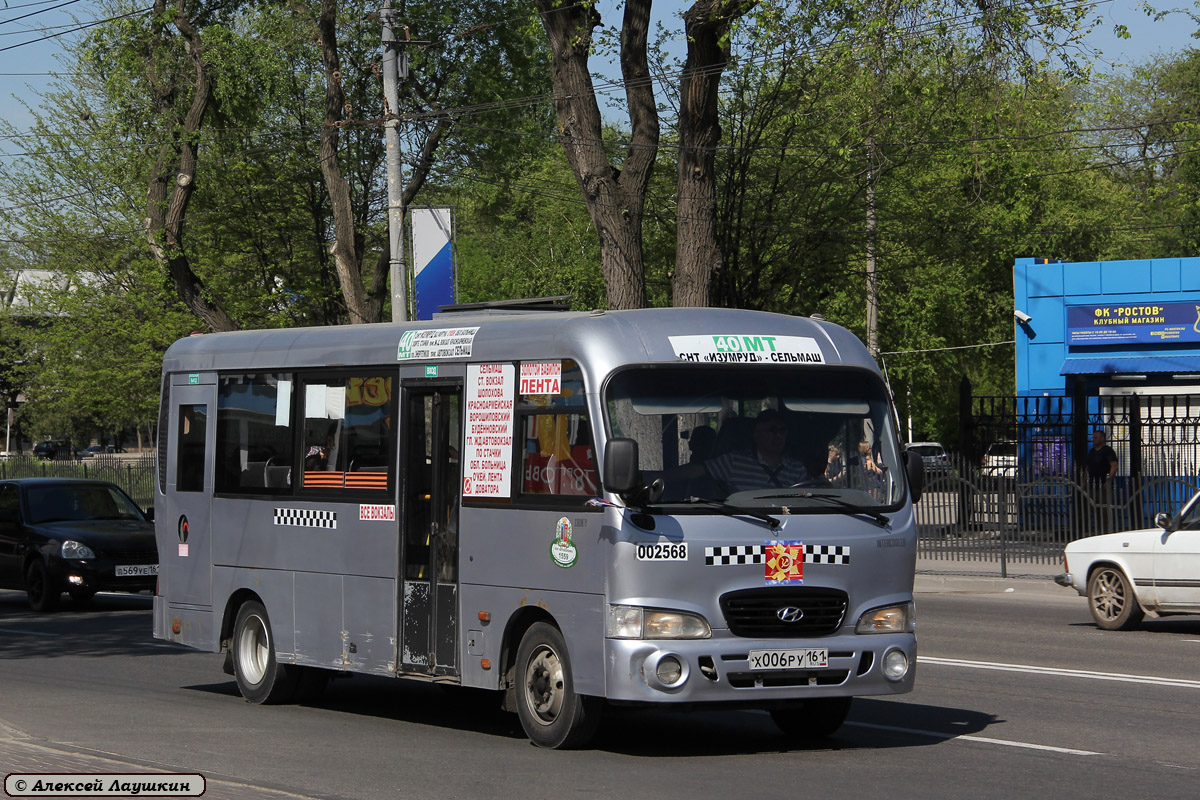 Ростовская область, Hyundai County LWB C09 (ТагАЗ) № 002568