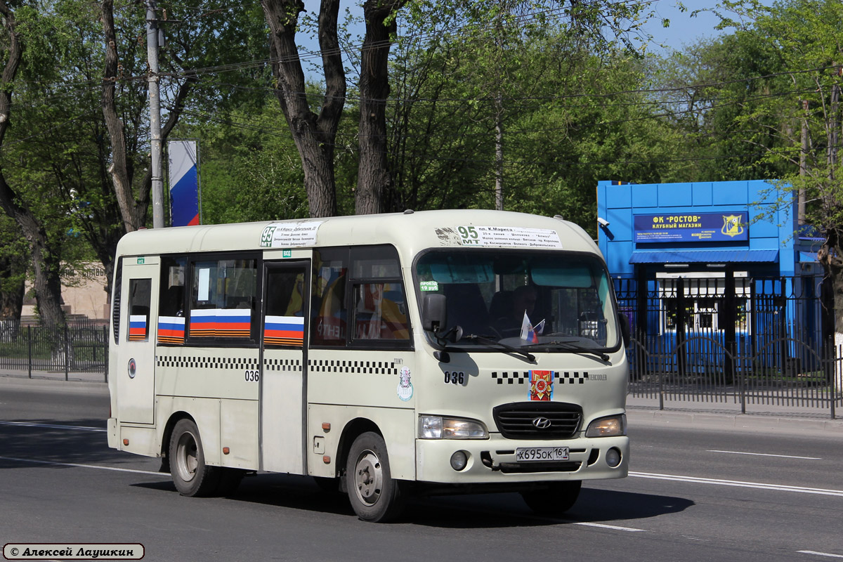 Ростовская область, Hyundai County SWB C08 (РЗГА) № 036