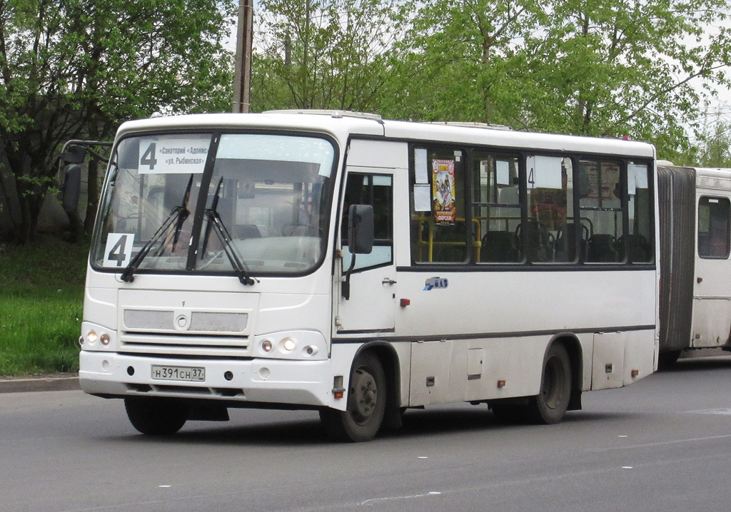 Вологодская область, ПАЗ-320402-03 № Н 391 СН 37