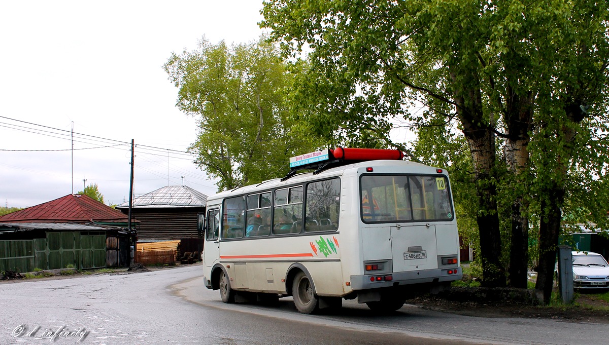 Томская область, ПАЗ-32054 № С 486 НВ 70