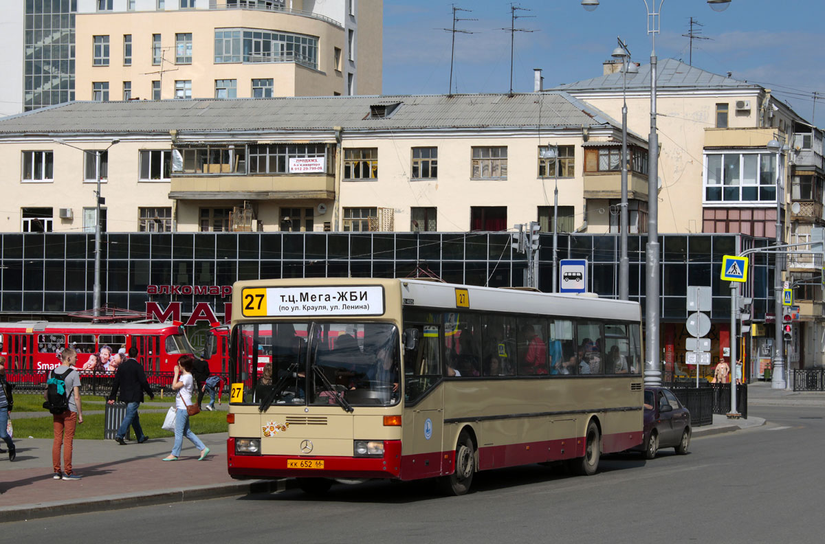 Свердловская область, Mercedes-Benz O405 № КК 652 66