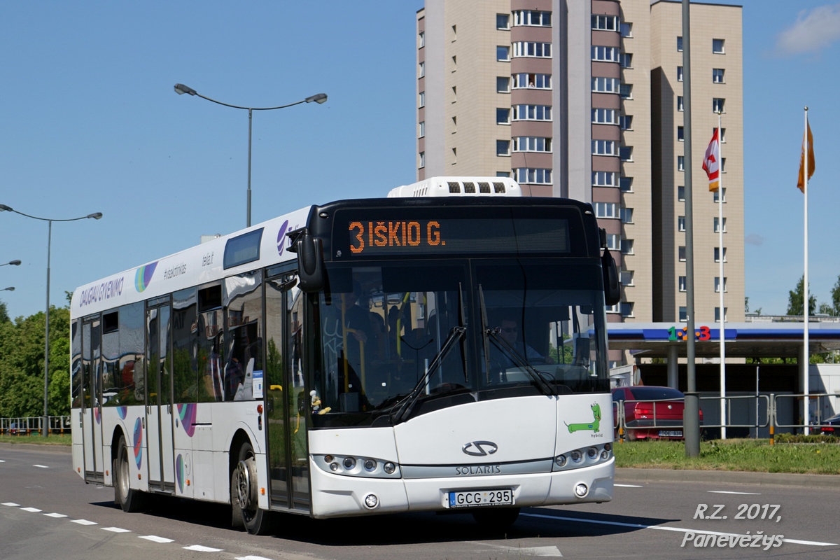 Литва, Solaris Urbino III 12 hybrid № 2187