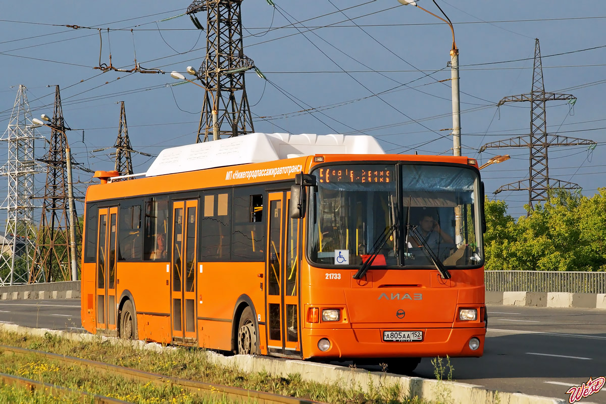 Нижегородская область, ЛиАЗ-5293.70 № 21733