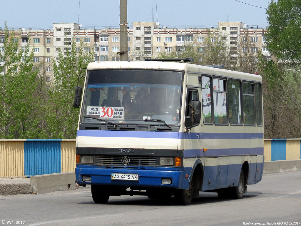 Днепропетровская область, БАЗ-А079.23 "Мальва" № AX 4415 AX