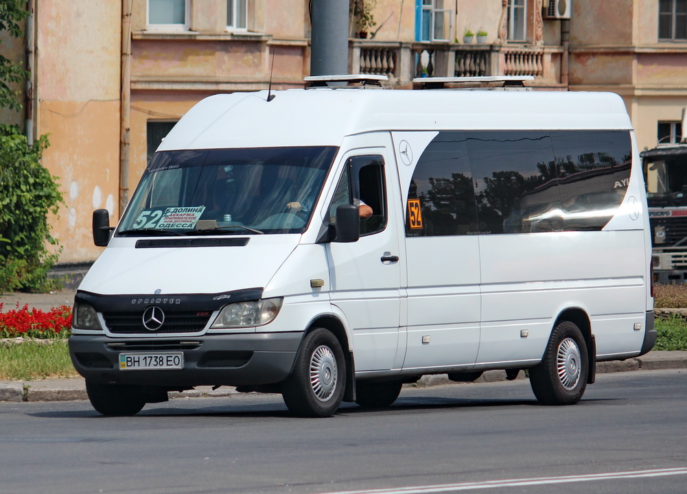 Одесская область, Mercedes-Benz Sprinter W903 313CDI № BH 1738 EO