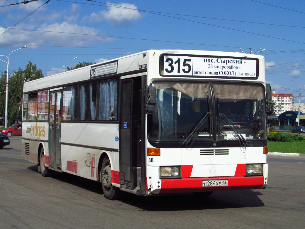 Липецкая область, Mercedes-Benz O405 № Н 284 ХЕ 48