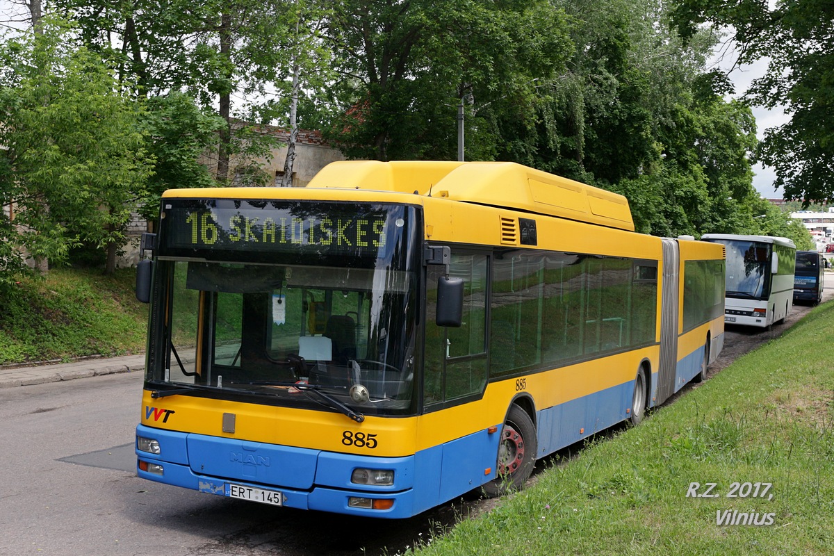 Литва, MAN A23 NG313 CNG № 885