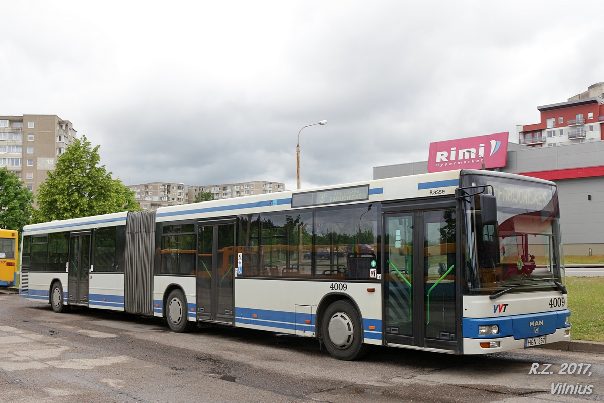 Lietuva, MAN A23 NG313 Nr. 4009