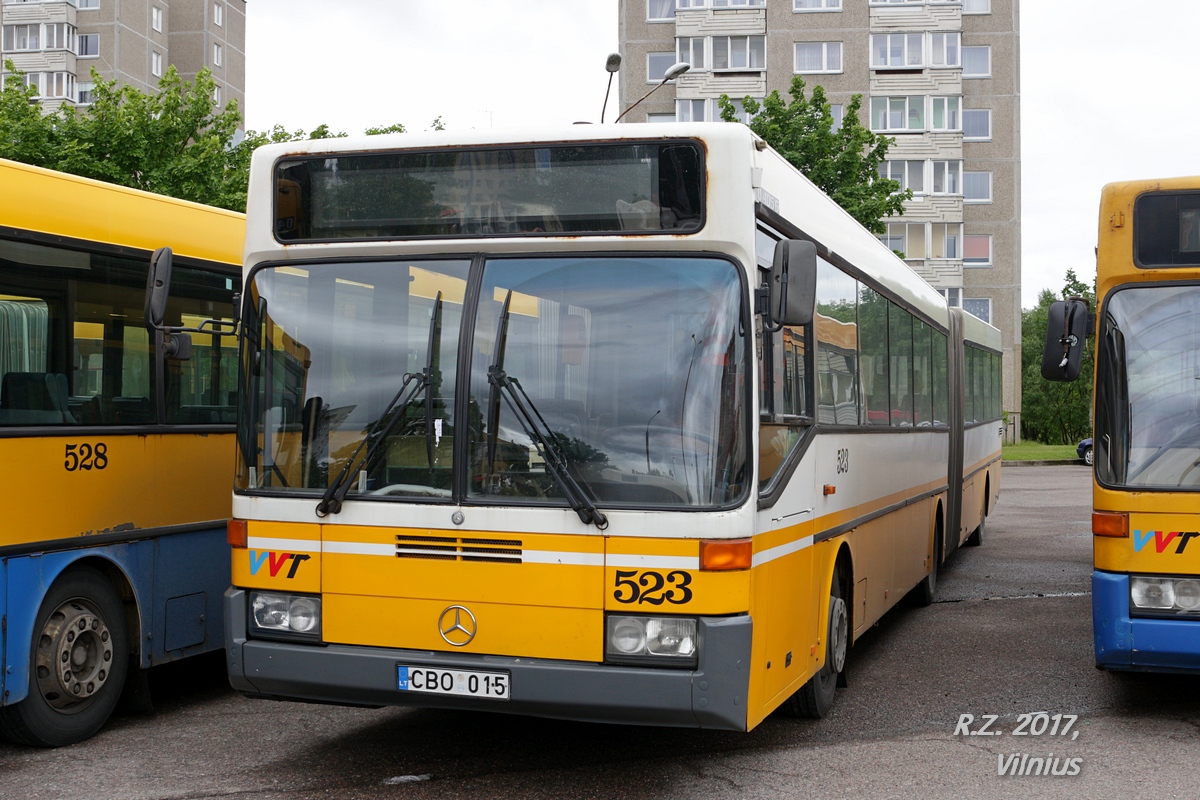 Литва, Mercedes-Benz O405G № 523