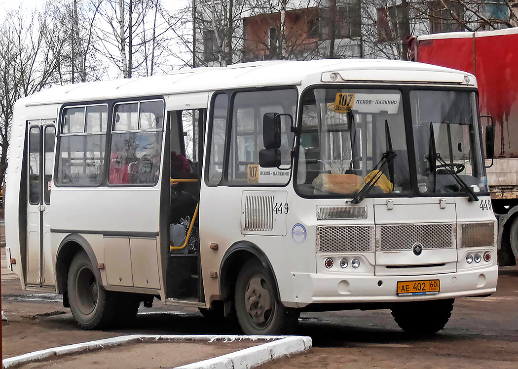 Псковская область, ПАЗ-32054 № 449