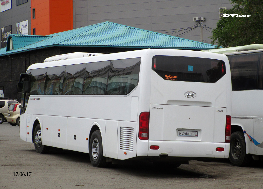 Приморский край, Hyundai Universe Space Luxury № М 246 ВТ 10