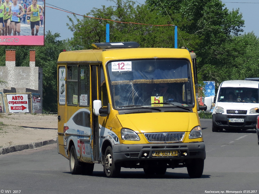 Dnepropetrovsk region, BAZ-2215 "Delfin" # AE 3303 AA