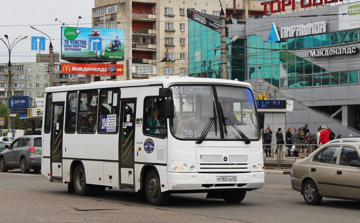 Тверская область, ПАЗ-320402-05 № М 182 СВ 69