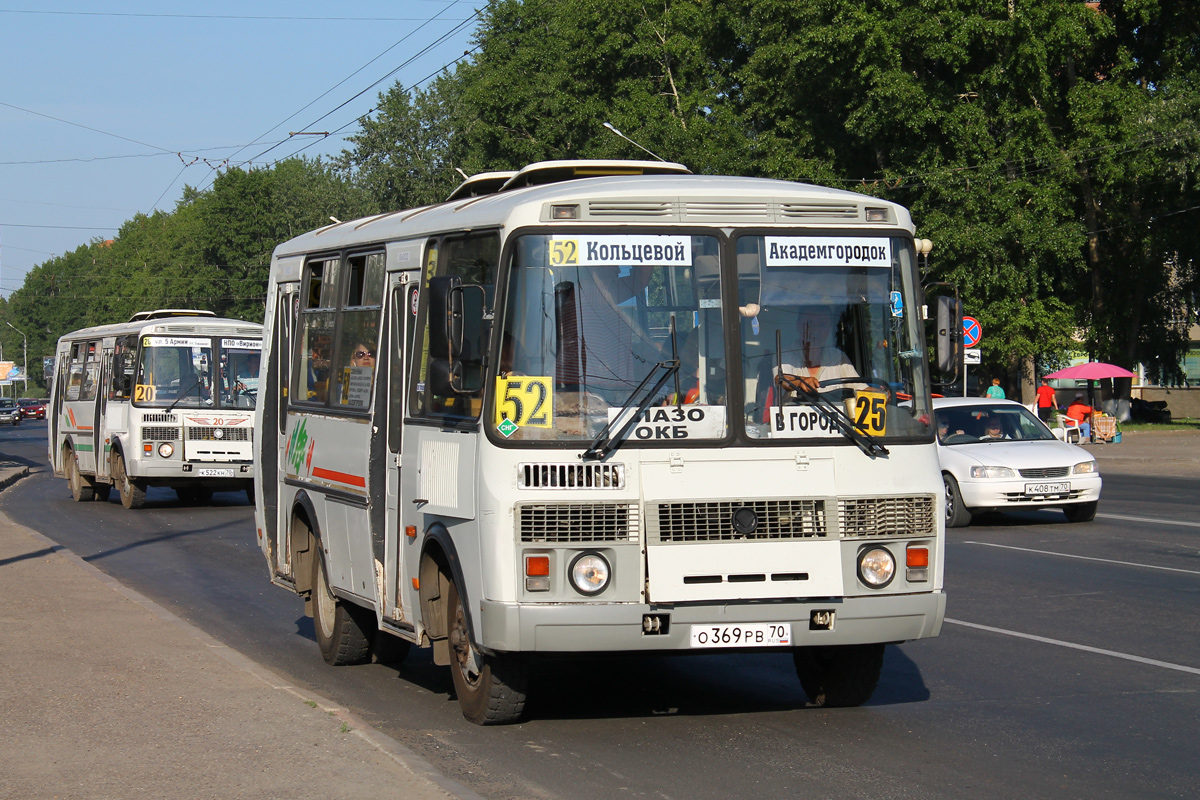 Томская область, ПАЗ-32054 № О 369 РВ 70