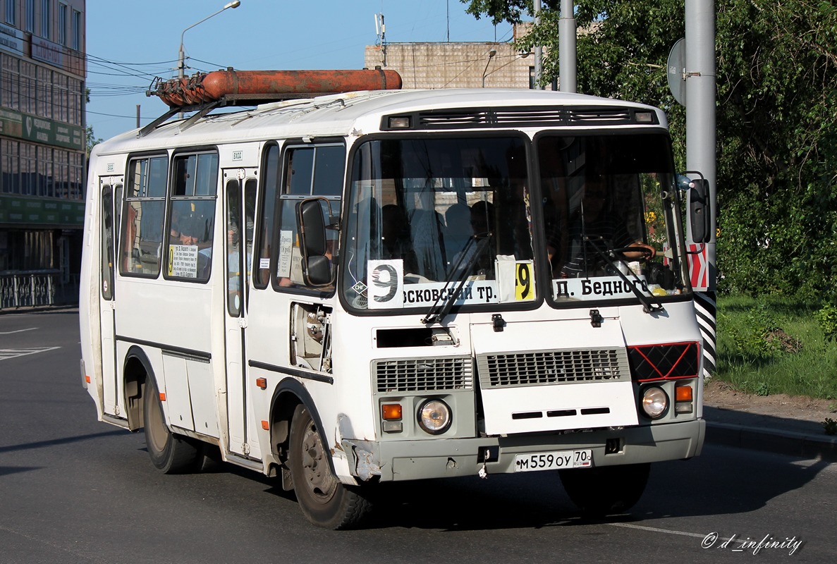 Томская область, ПАЗ-32054 № М 559 ОУ 70