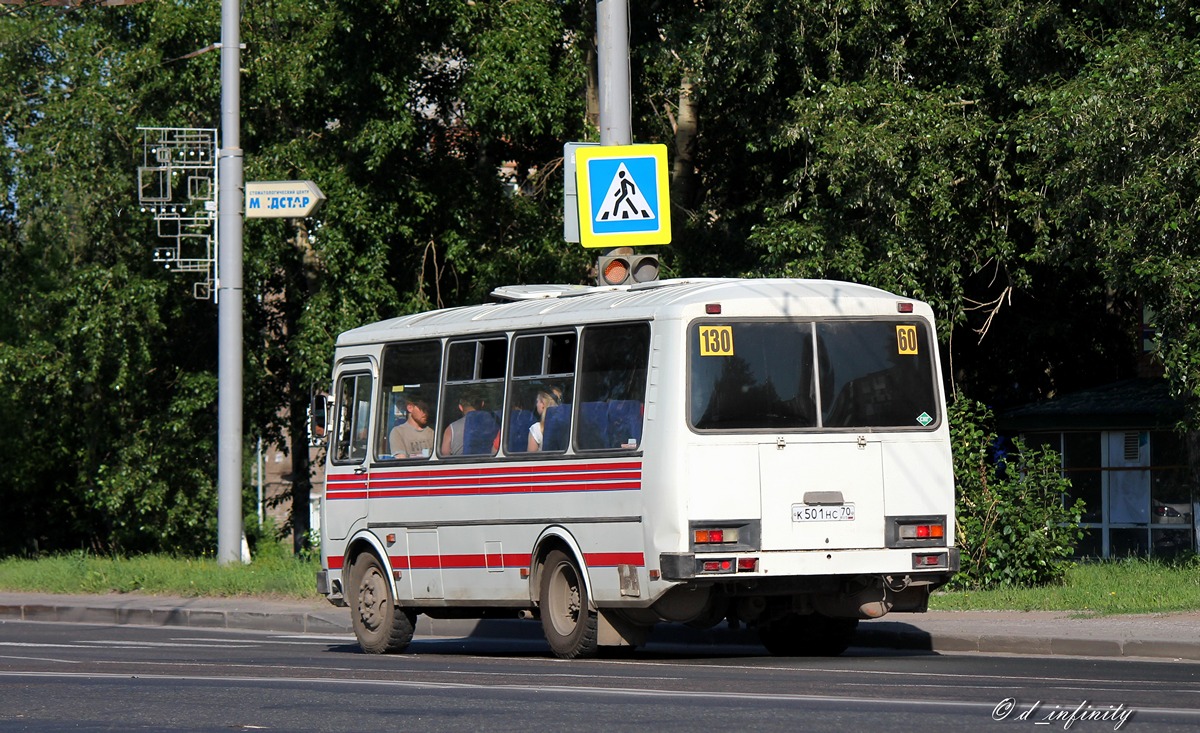 Томская область, ПАЗ-32054 № К 501 НС 70