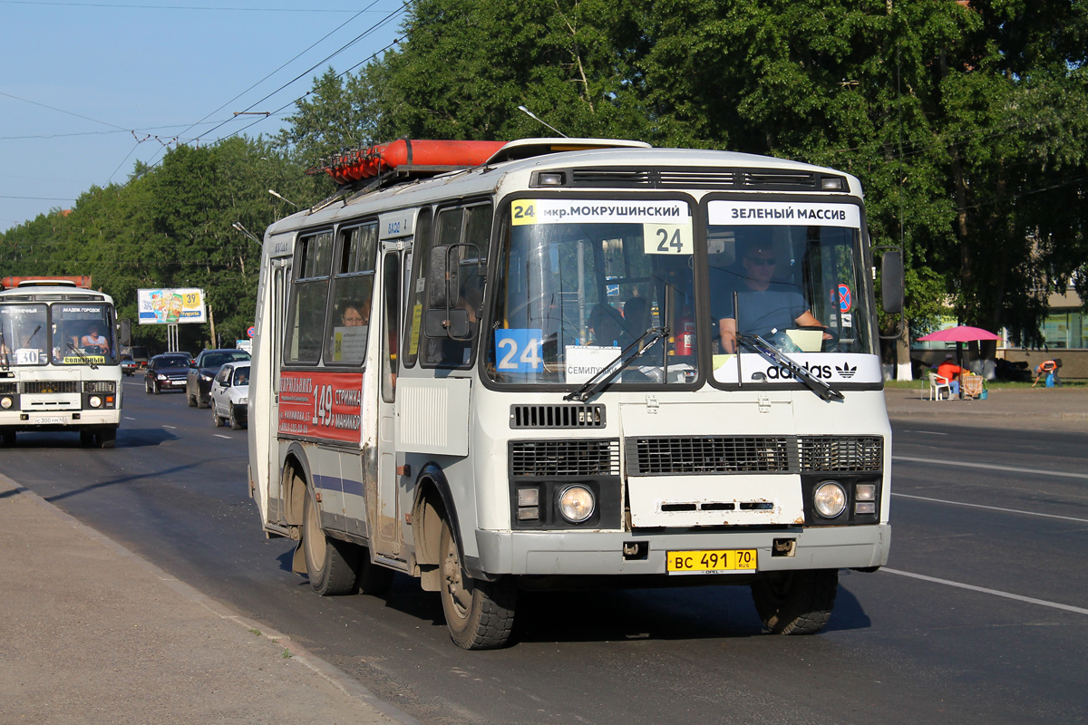 Томская вобласць, ПАЗ-32054 № ВС 491 70