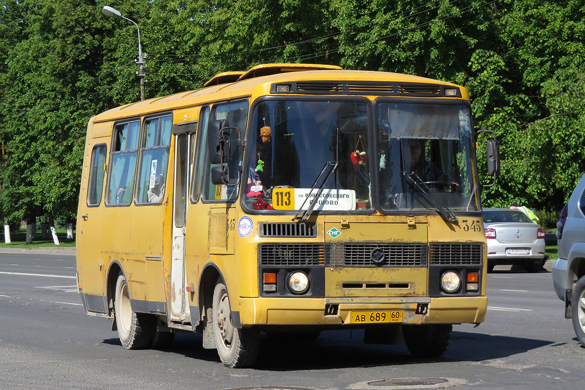 Псковская область, ПАЗ-32053 № 345