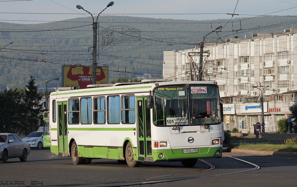 Krasnojarsko kraštas, LiAZ-5256.45-01 Nr. У 950 ЕХ 124