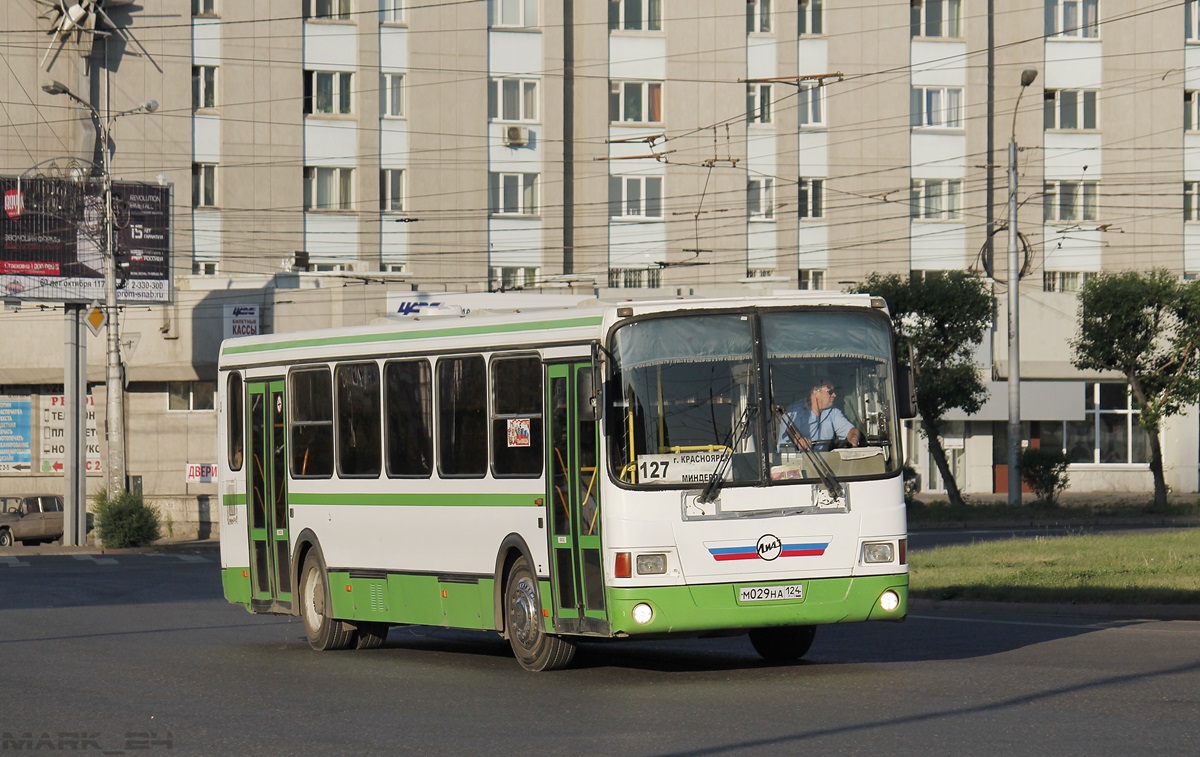 Region Krasnojarsk, LiAZ-5256.36-01 Nr. М 029 НА 124