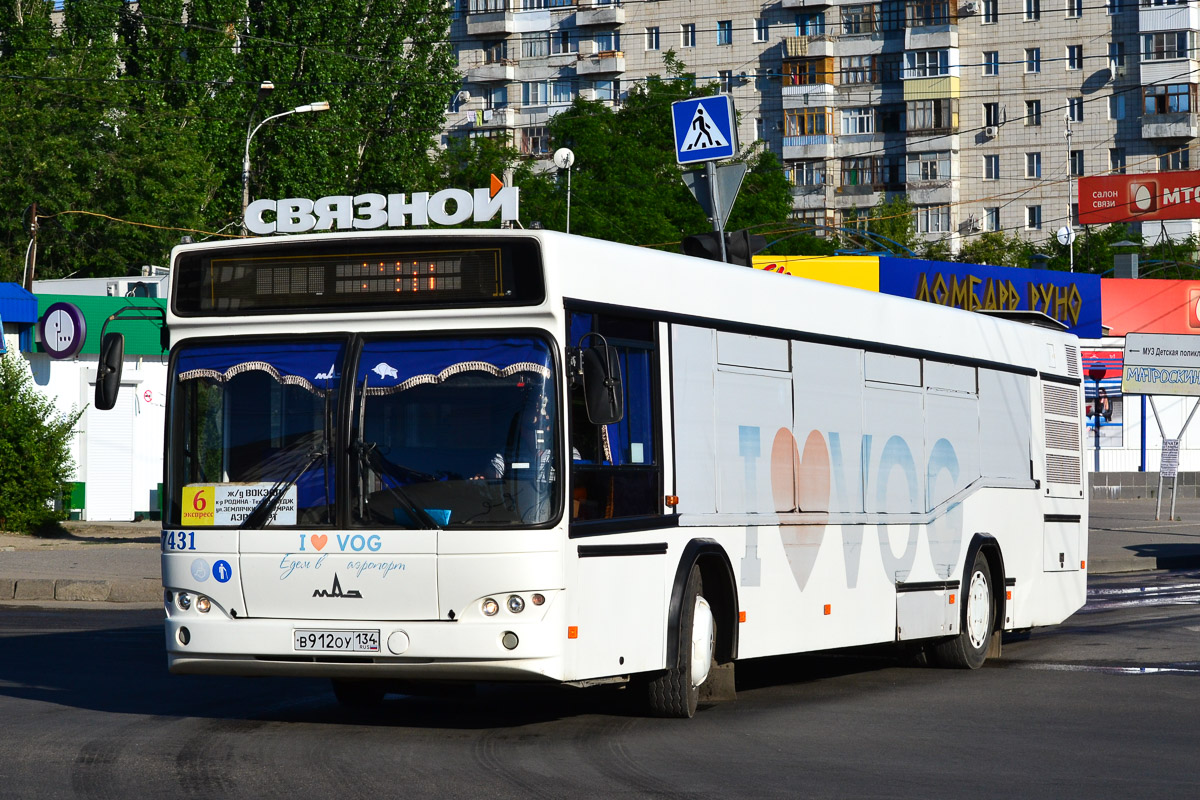 Волгоградская область, МАЗ-103.485 № 7431