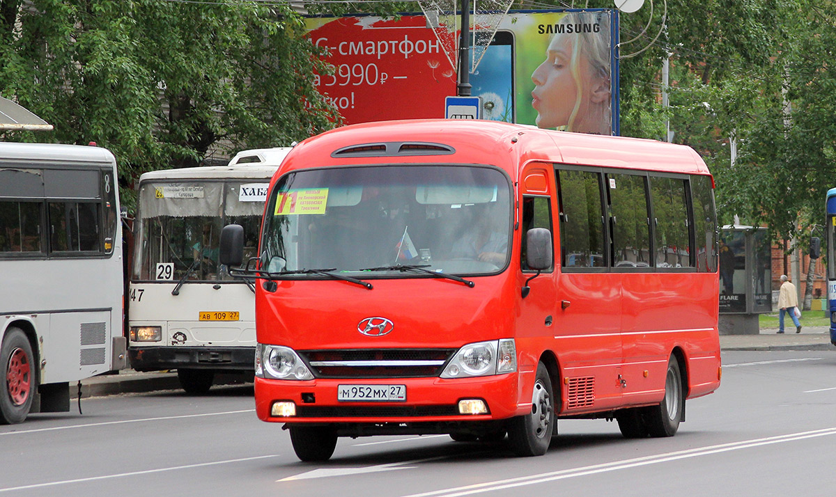 Хабаровский край, Hyundai County Kuzbass № 4101