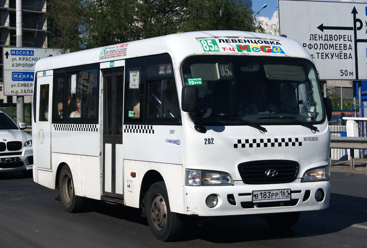 Ростовская область, Hyundai County SWB C08 (РЗГА) № 202