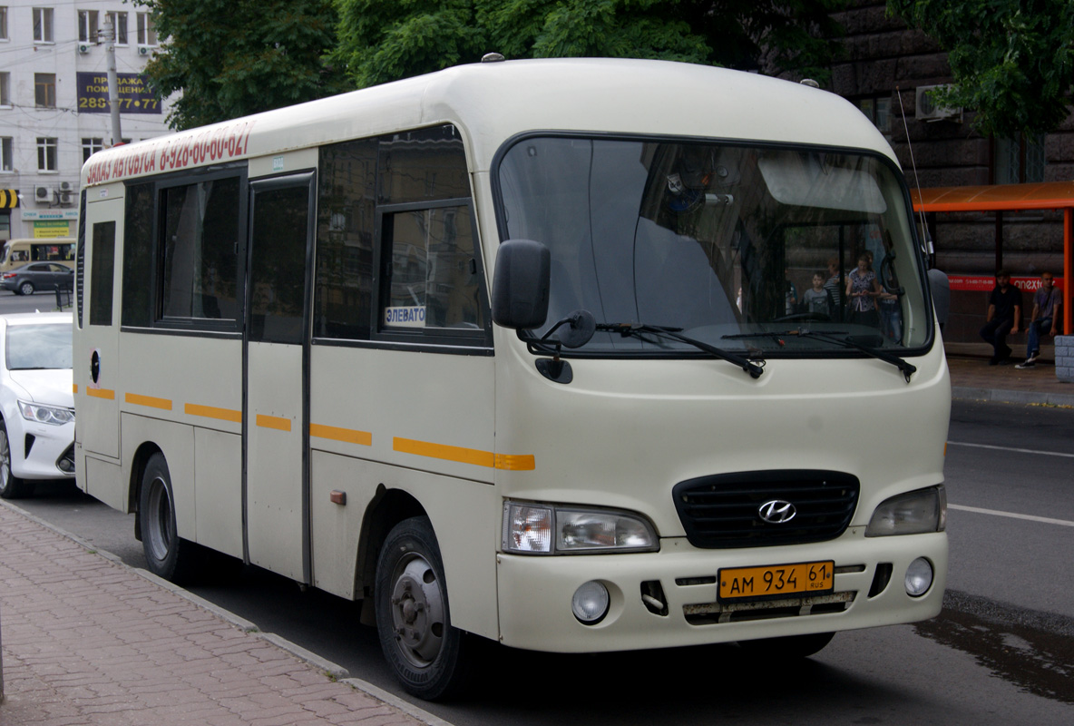 Ростовская область, Hyundai County SWB C08 (РЗГА) № АМ 934 61